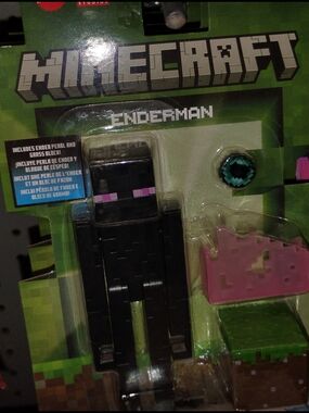 Kids' Minecraft Enderman Action Figure - Black